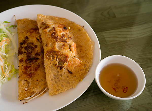 Vietnamese crispy pancakes